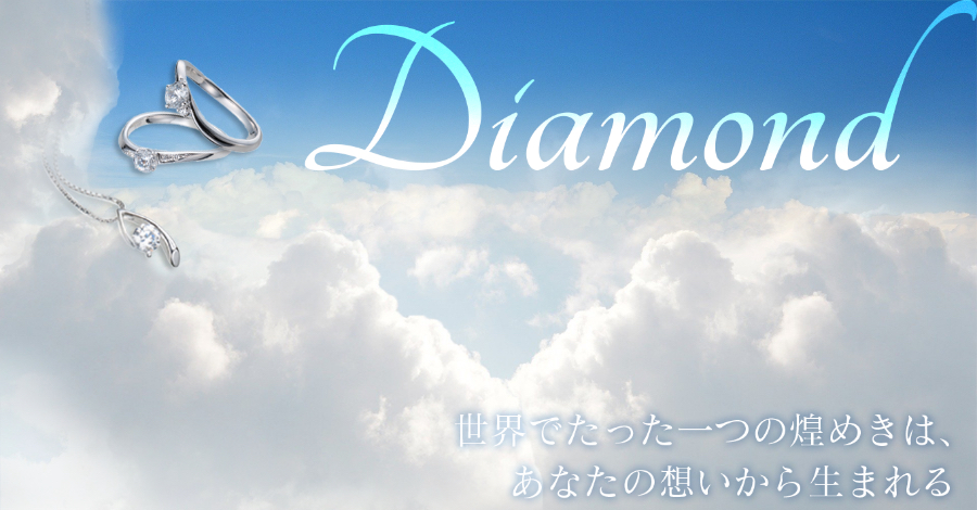 遺骨ジュエリー・ダイヤモンドを紹介するトップ写真